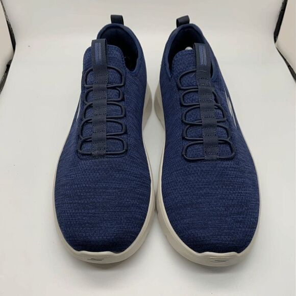 Skechers Go‎ Walk Mens Blue Loafer Slip On Shoes 216484 Size 11.5 M Air Cooled - Picture 2 of 9